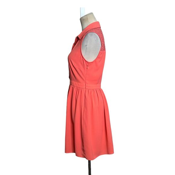 Speechless pink melon sleeveless mini dress size M - Picture 8 of 11